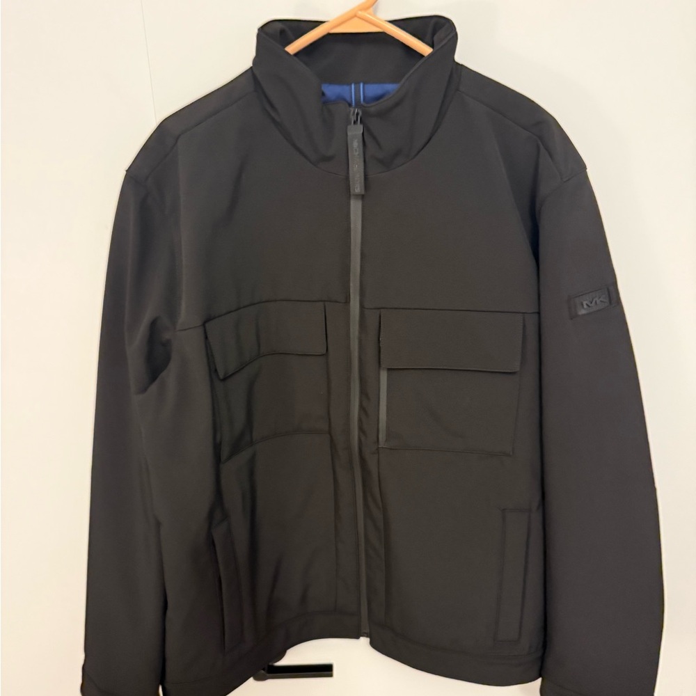 Michael Kors Black Water Resistant Winter Jacket